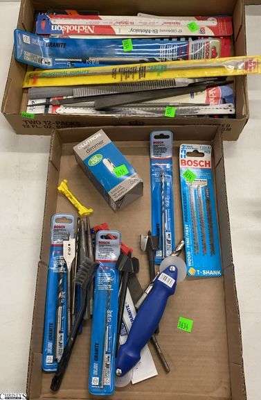 Drill Bits, Saw Blades, Router Bits, Files, Hand Tools image