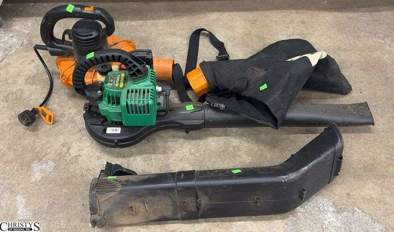 Electric and Gas Powered Leaf Blowers and Vac image