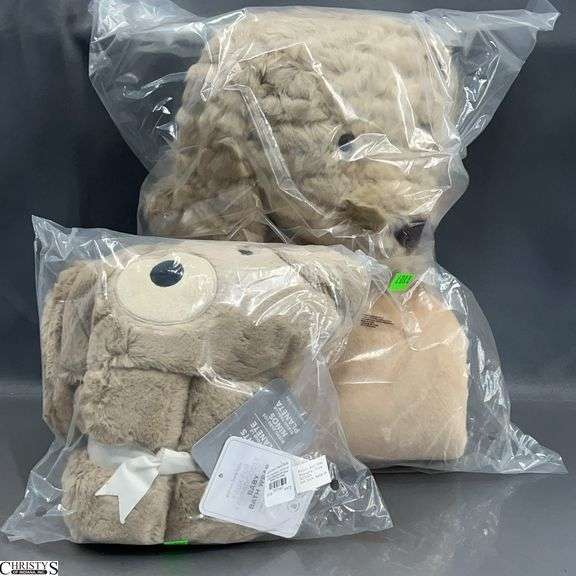 Pottery Barn Kids Labradoodle Blanket and Bath Wrap NWT image