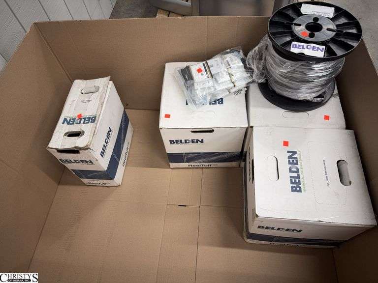 Spools of Belden Wire, Bag of Signa Face Plates image