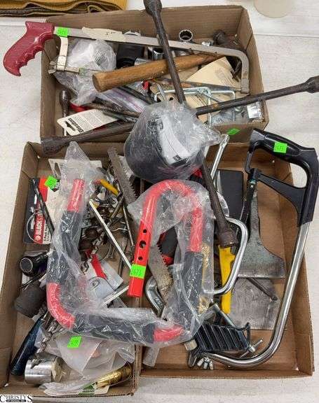 Hand Tools, Hardware, Crossbar, Drill Bits, Hammer, Pliers image