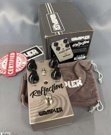 Used Wampler Reflection Pedal No Power Cord image