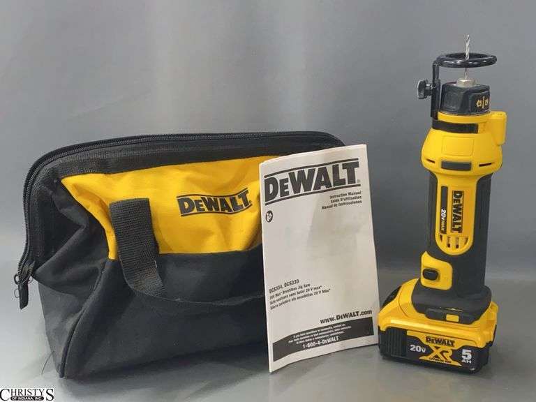 Dewalt DCS551 20v Brushless Jigsaw With Battery and Tool Bag Only NO CHARGER PRESENT image