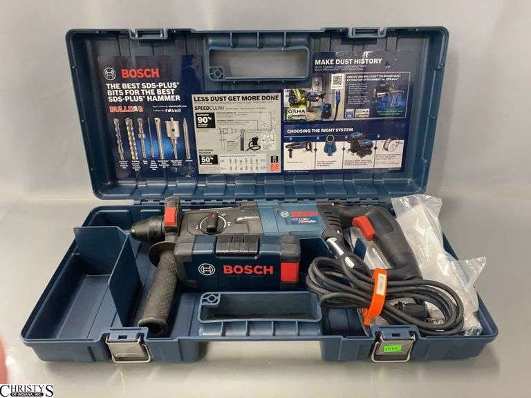 Bosch Bulldog SDS Plus Hammer With Accessories and Case Model 13020 image