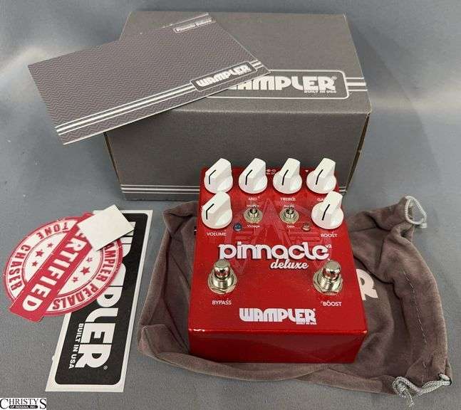 Used Wampler Pinnacle Deluxe Pedal No Power Cord image