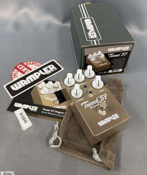 Used Wampler Tweed '57 Original Tone Pedal No Power Cord image