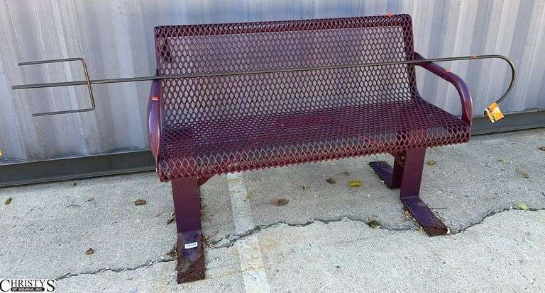 49” Wide Outdoor Bench, Shepards Hook image