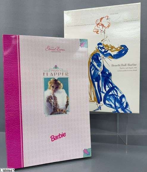 2 Collector Barbies, 1920's Flapper and Classique Collection image