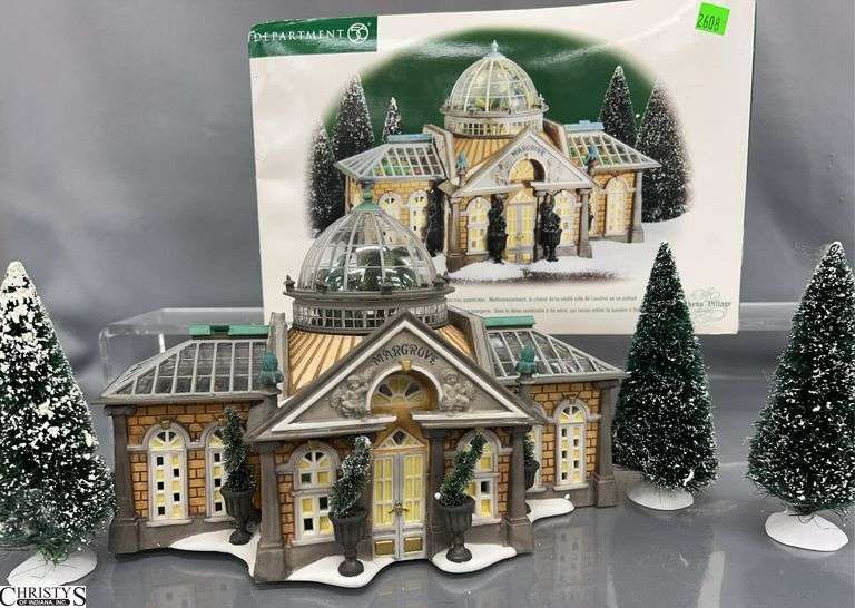 Dept 56 Dickens Village Series Margrove Orangery image