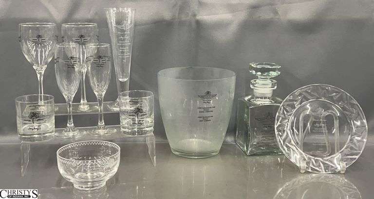 Assorted Tiffany & Co Indianapolis 500 Commemoration Pieces - 8" x 8" of ice bucket image