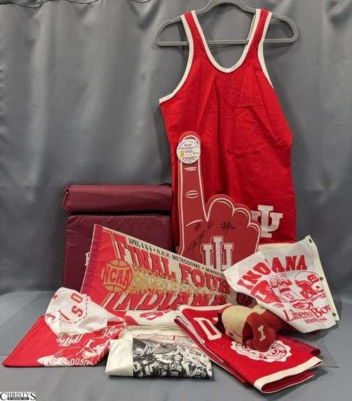 IU Vintage Plush, Hankies, T Shirt, Signed Foam Finger, Pennant, Seat Cushion - 28" of pennant image
