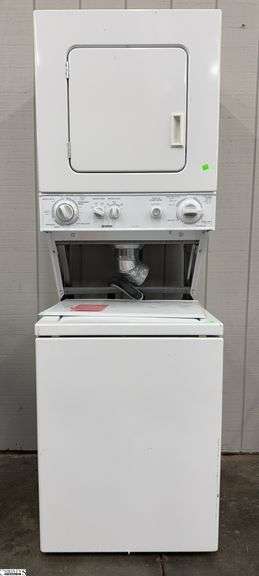 Kenmore Stacking Washer and Dryer Untested 27x27x72 image