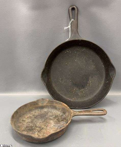 Griswold Cast Iron Pans 3 & 6 image
