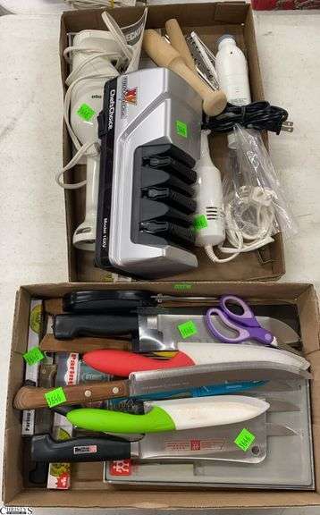 Chef Knives, ChefChoice Electric Sharpener, Braun Emulsion Blender, Electric Knives image