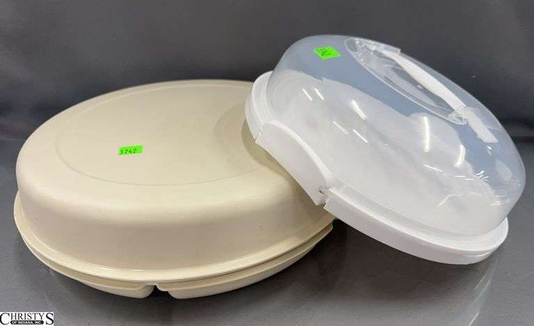 Tupperware Party Chip and Dip Tray, Togo Pie Carrier image