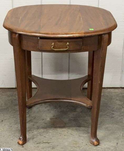 Single Drawer Side Table - 25" x 25" x 28" image