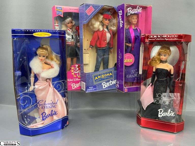 5 Barbie Dolls, Solo In The Spotlight, Enchanted Evening, Arizona Jeans, My Graduation, Walt Disney World image