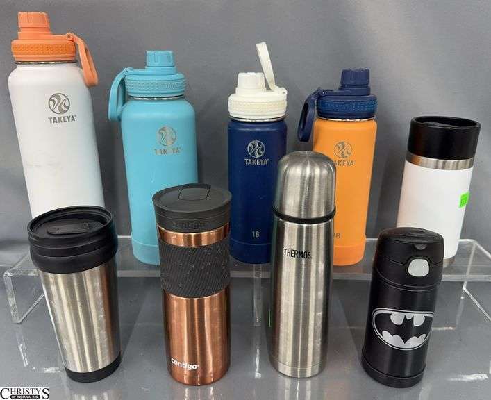 Stainless Takeya, 18, 32 and 40 oz and Other Bottles image