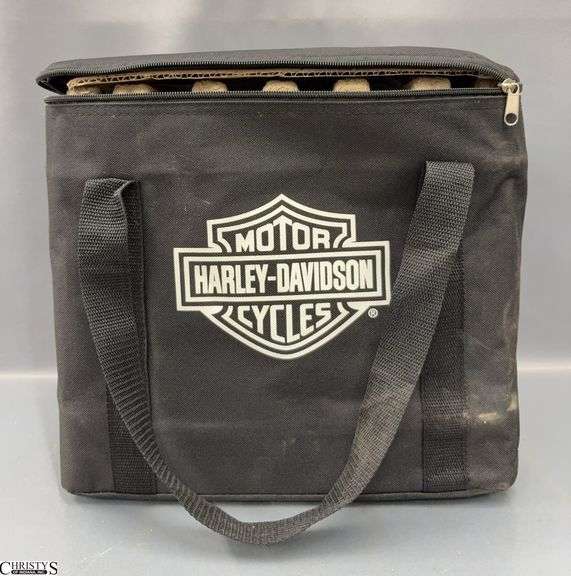 Harley Davidson Motor Cycles Table Top Grill in Carry Case image