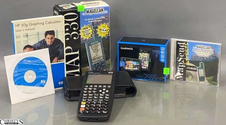 HP Graphing Calculator, Magellan & Garmin Mapping Navigators image