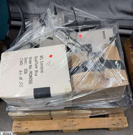 Pallet with Commercial Electronics Some Tagged Not Working image