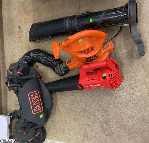 Black and Decker and Craftsman Electric Blowers and Vac Attachments image