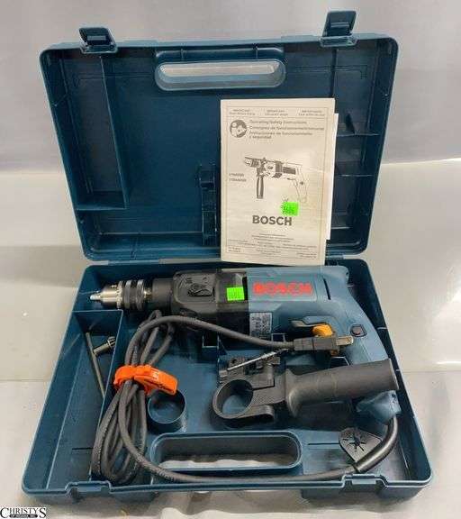 Bosch Electric Drill Model 0 601 194 639 With Hard Case image