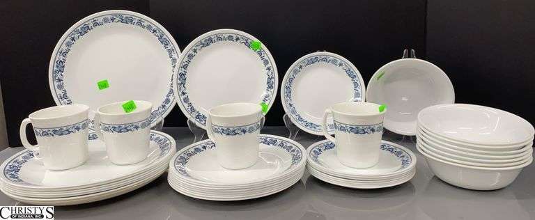 Corelle Style Dishes, Cups, Bowls Plate Largest 10" image