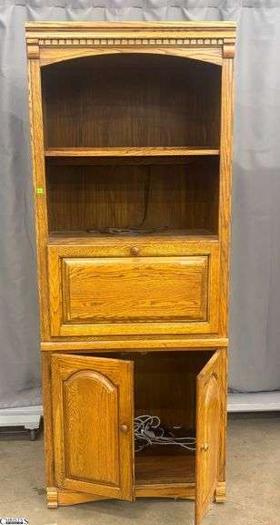 Wall Unit Section, Lighted Overall 30x21x76" image