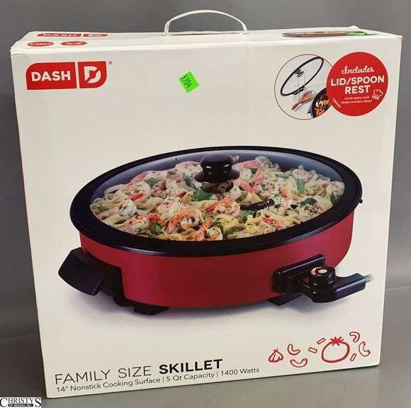 14" Non Stick Electric Skillet In box image