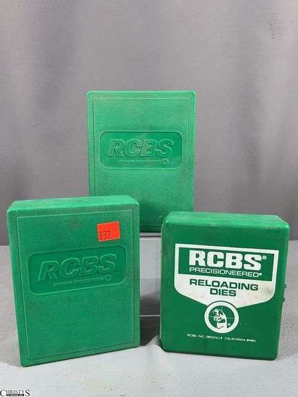 3 RCBS 3-Piece Die Sets- 50/70, 38-56 and 43 Spanish image