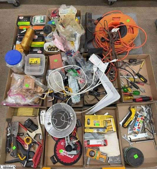 Tools, Hardware, Extension Cords, Brackets, Clamps, Staples, Skid Not Included image