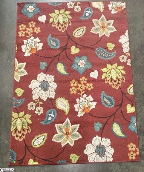 Orian Garden Chintz Area Rug - 63" x 90" image