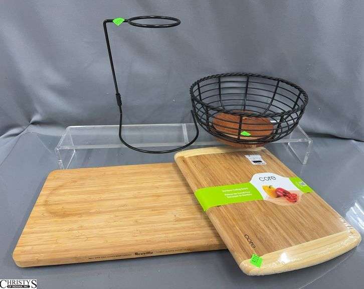 Breville, Core Cutting Boards, Chip and Dip Basket and Holder image