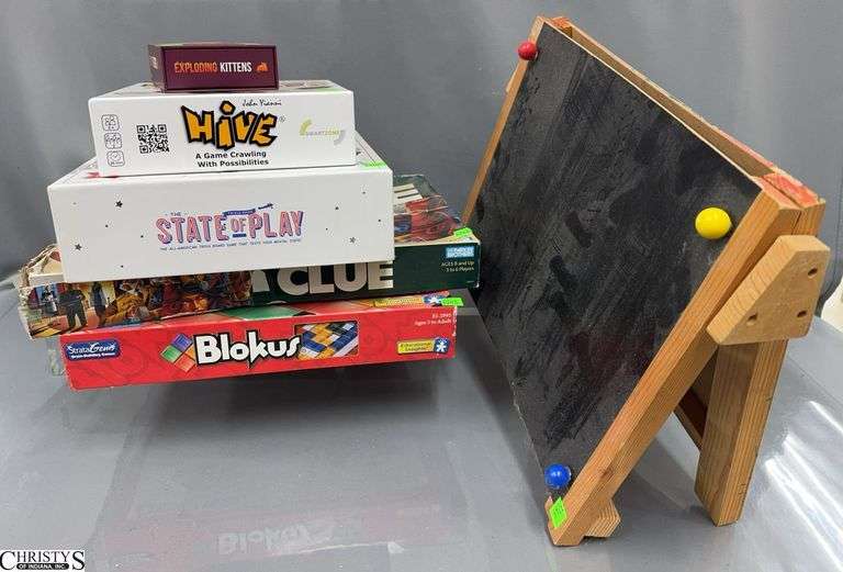 Board Games, Kids Chalk Board image