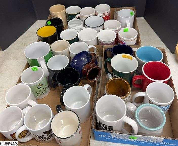 Coffee Mugs, Some Have Sayings, Packers, Cats, Golf and More image