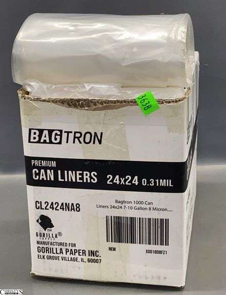 Clear Bag Liners, 24x24 .31mil image