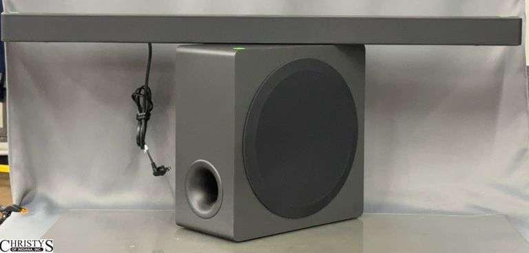 LG Subwoofer and Sound Bar - 46" of sound bar image
