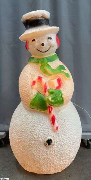 Lighted Frosty Blow Mold Decoration 41" image