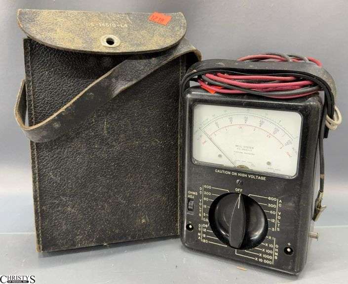 Bell Systems Meter With Case, K5-14510-S image