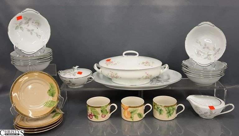 Noritake China Pieces, and Other Cups and Saucers image