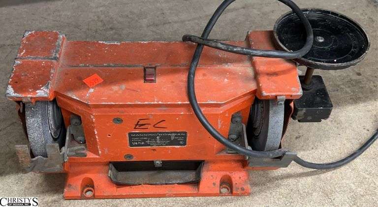 Manning Bowman Dual Bench Grinder image