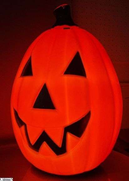 Blow Mold Style Pumpkin 22" image