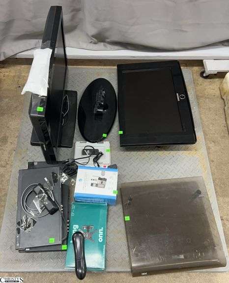 Samsung and Emerson TV's, Phillips and Sony DVD Players, Onn TV Mount, Misc Electronics - SKID NOT INCLUDED image
