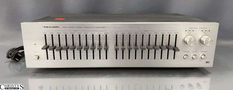 Realistic Wide Range Stereo Frequency Equalizer, Model 31-2000 image