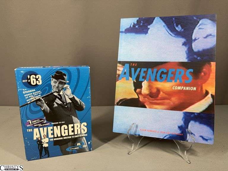 The Avengers '63 Set 2 "The Original British TV Cult Classic" and Book The Avengers Companion image