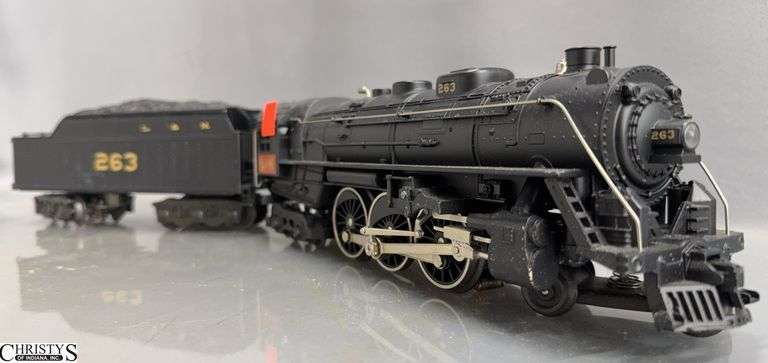 MTH Electric Train Engine and Coal Car - 11" of engine image