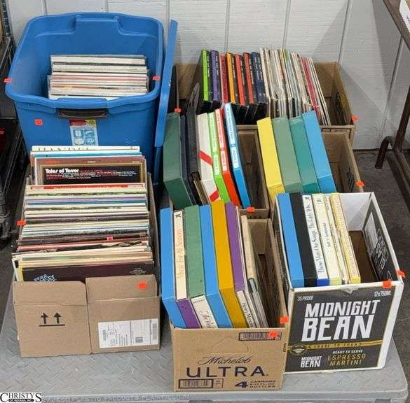 Skid Assorted Genre Records - RCA George Gershwin Memorial Album, Elvis, Instrumental, Christmas, Classical - SKID NOT INCLUDED image