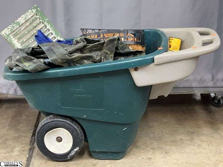 Step 2 Yard About Plastic Cart With Gardening Contents image