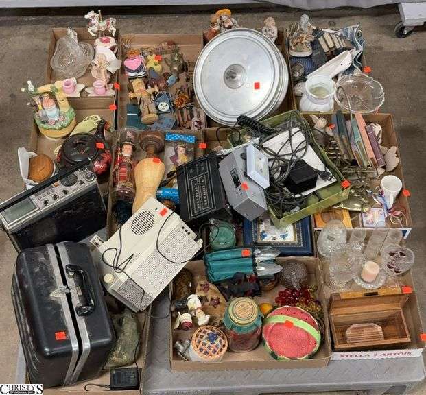 Skid of Small Electronics, Glassware, Home Decor, Misc - SKID NOT INCLUDED image